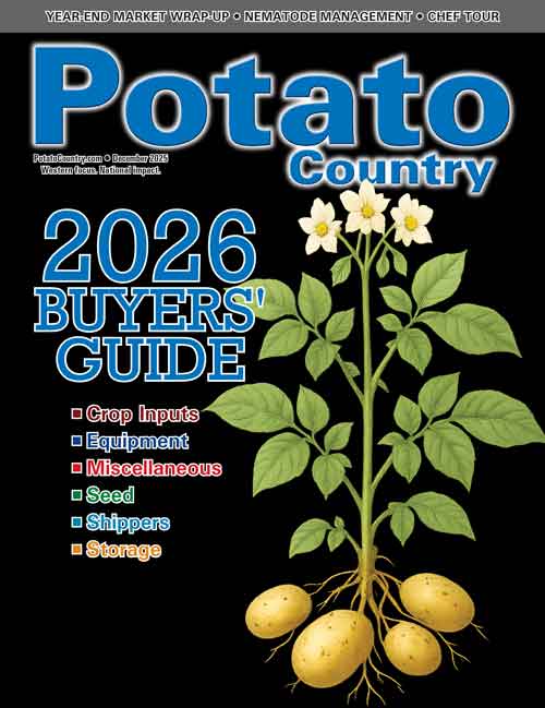 One (1) Year Subscription to Potato Country Magazine