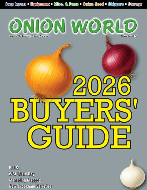 One (1) Year Subscription to Onion World Magazine